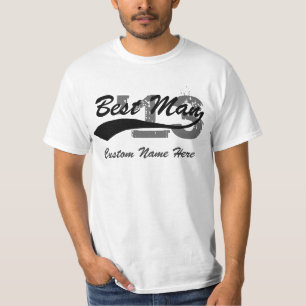 Nom personnalisé et année Meilleur T-shirt homme