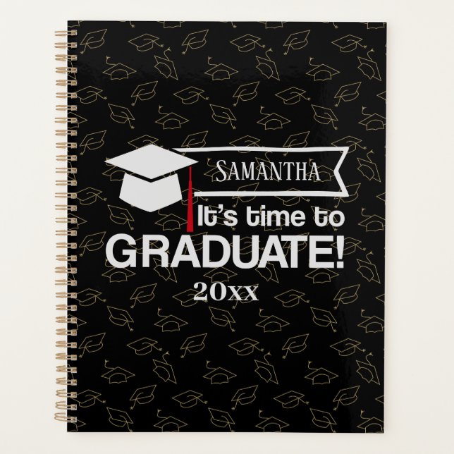 Nom personnalisé et cadeau d'année d'études (Devant)
