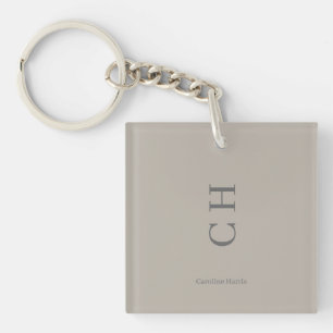 Nom personnalisé et initiales Chic Slipper Satin