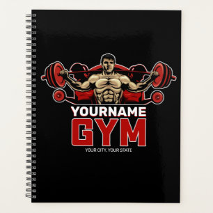 NOM personnalisé Fitness Accueil GYM Poids Lifting