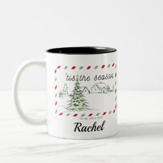 Nom personnalisé Funny Christmas Coffee Mug