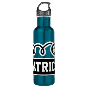 Nom personnalisé grande bouteille d'eau de sport d