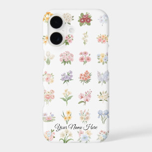 Nom personnalisé & Jardin éthéré en fleurs