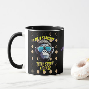 Nom personnalisé Lieu Total Solaire Eclipse Mug 20