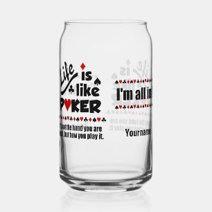 Nom personnalisé LIFE LIKE POKER