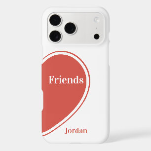 Nom personnalisé Meilleurs amis Cœur 2/2