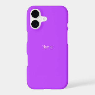 Nom personnalisé minimaliste texte monogramme orch