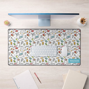 Nom personnalisé Motif Kawaii