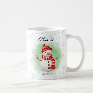 Nom personnalisé Mug de Noël