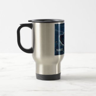 NOM PERSONNALISÉ MUG DE VOYAGE AVEC RÉCUPÉRATION E