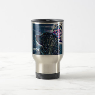 NOM PERSONNALISÉ MUG DE VOYAGE AVEC RÉCUPÉRATION E