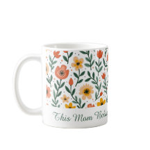 Nom personnalisé Mug for Mom - "Cette mère apparti