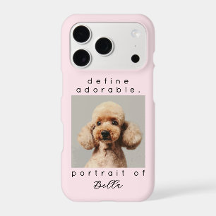 Nom personnalisé Photo Chien mignon Citation amusa