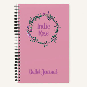 Nom personnalisé Purple Bullet Journal