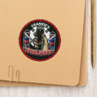 Nom personnalisé Retro Barber Shop Pole Barbier