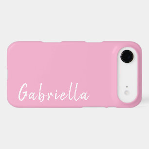 Nom personnalisé Style Moderne Minimal Couleur Ros