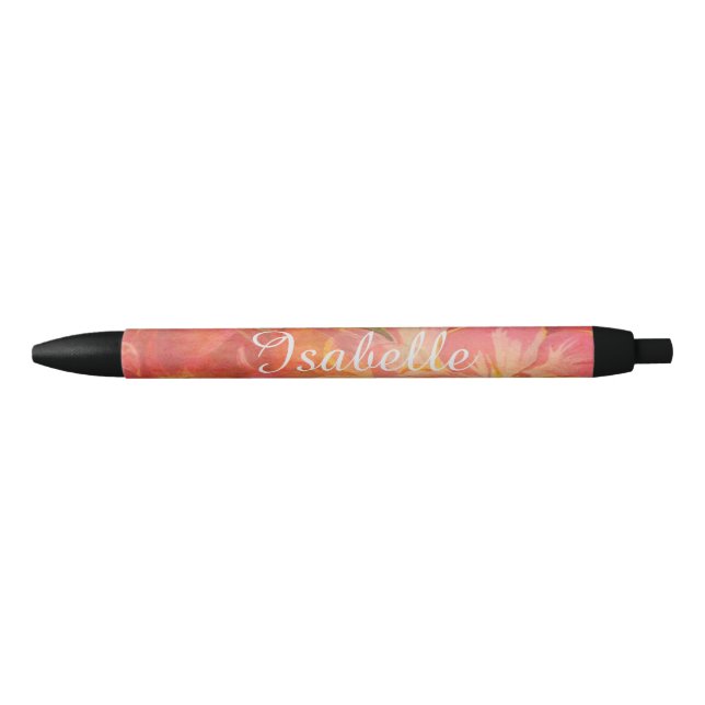 Nom personnalisé Stylo floral (Devant)