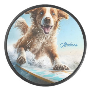 Nom personnalisé Surfing Chien