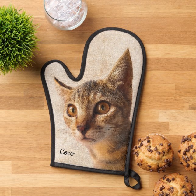 Nom photo personnalisé Modèle de chat personnalisé (De haut en bas)
