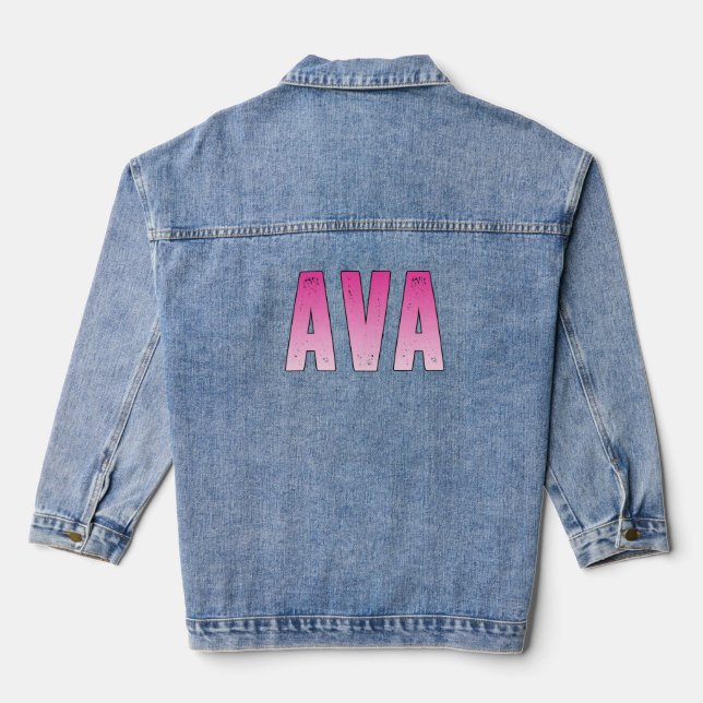Nom rose Ava (Verso)