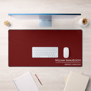 Nom simple Monogramme 2 lignes de texte personnali