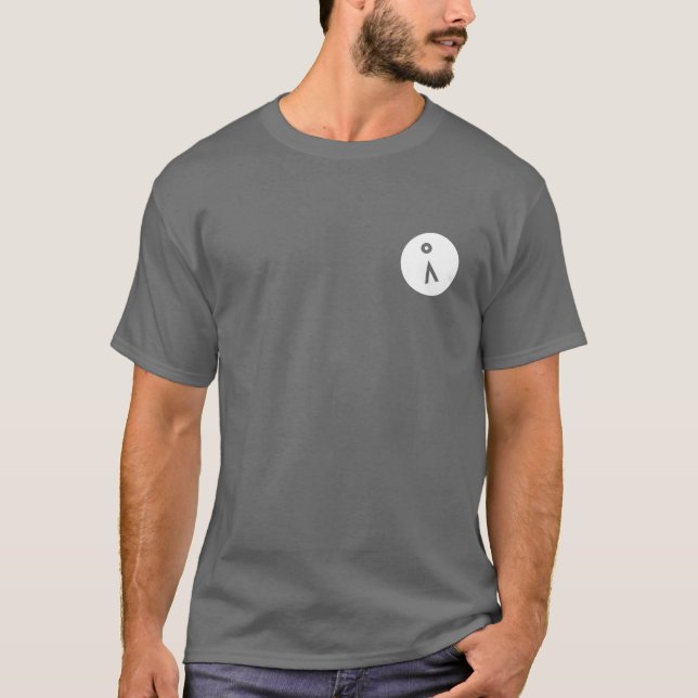 Nomad Men's Basic Dark T-Shirt (Front)
