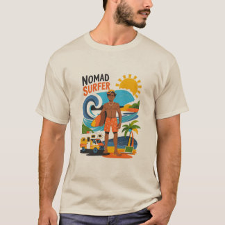 Nomad Surfer Beach Guy T-Shirt