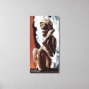 Nomali figure of the Mende tribe Canvas Print