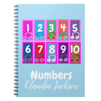Nombre 1 à 10 Carnet mathématique précoce