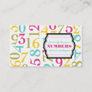 Nombre Carte de visite