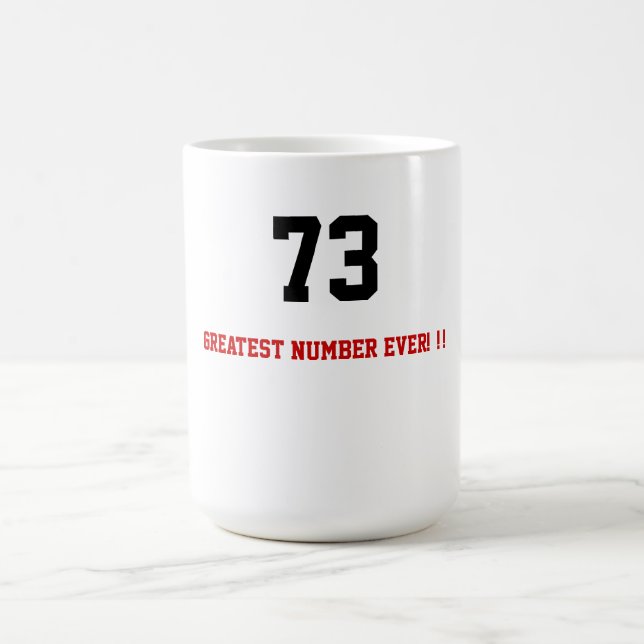 Nombre de la tasse de café de geek le plus grand (Centre)