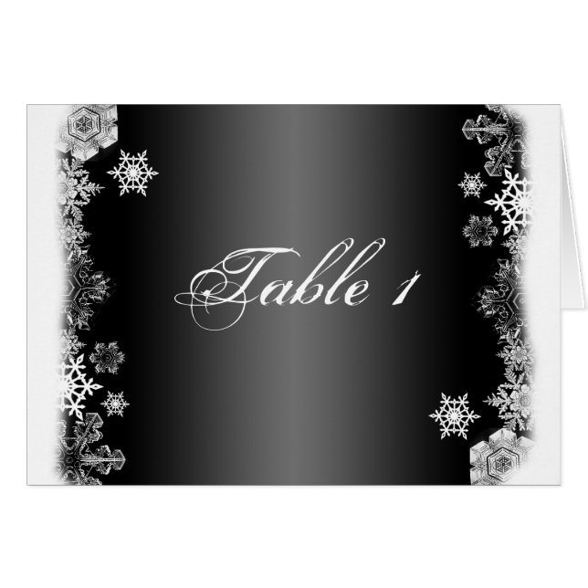 Nombre noir et blanc de Tableau de mariage de (Devant horizontal)
