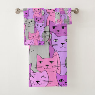 Nombreux sont les chats PInk à concevoir un ensemb