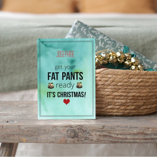 Nommé Obtenez votre gros pantalon prêt Fun Carte d (Créateur téléchargé)