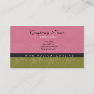 nommez votre carte de visite