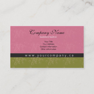 nommez votre carte de visite