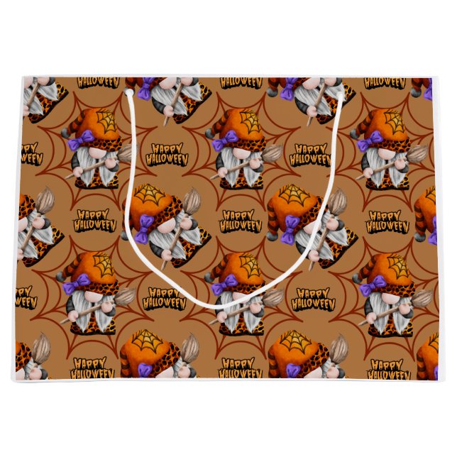 Nomo Halloween Large Gift Bag (Front)