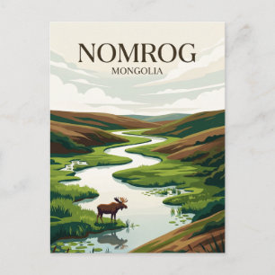 Nomrog Strictly Protected Area Mongolia Postcard