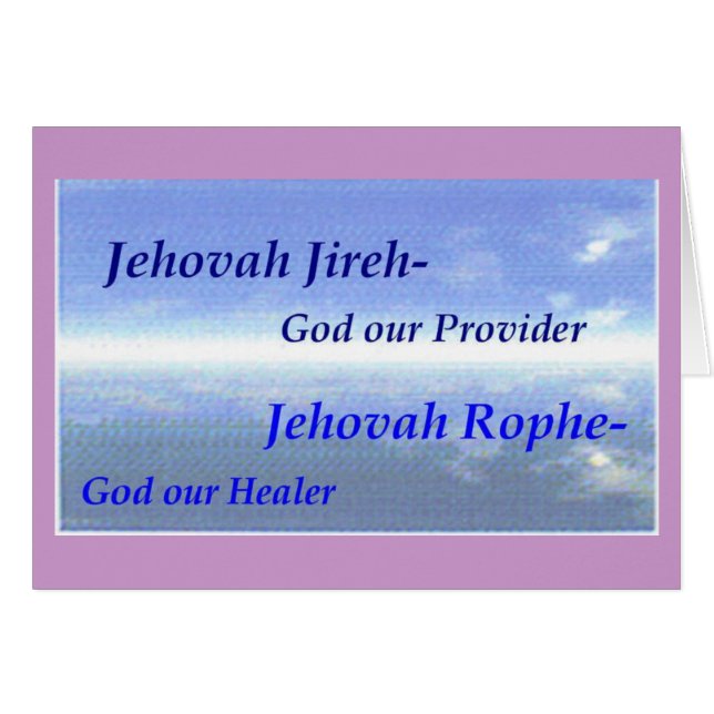 Noms de collection d'écriture sainte de Dieu (Devant horizontal)