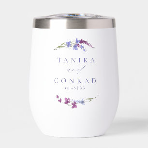 Noms de l'aquarelle du Mariage fleur sauvage Peri