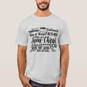 Noms de T-shirt de Dieu