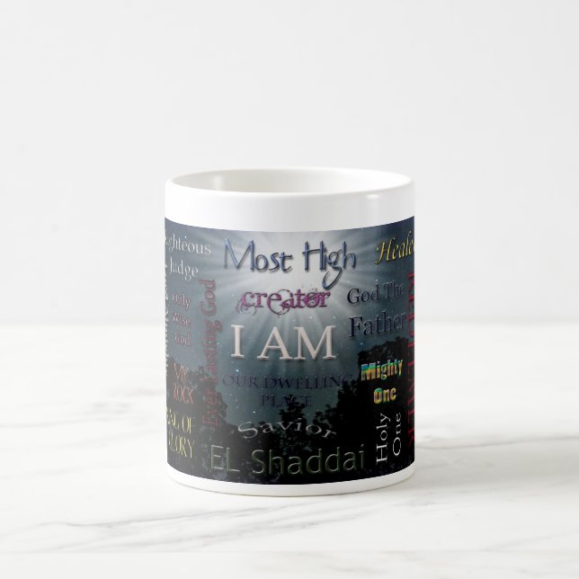 NOMS DE TASSE DE CAFÉ D'UN DIEU (Centre)