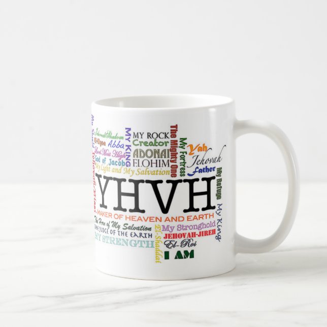 Noms de tasse de Dieu (Droite)