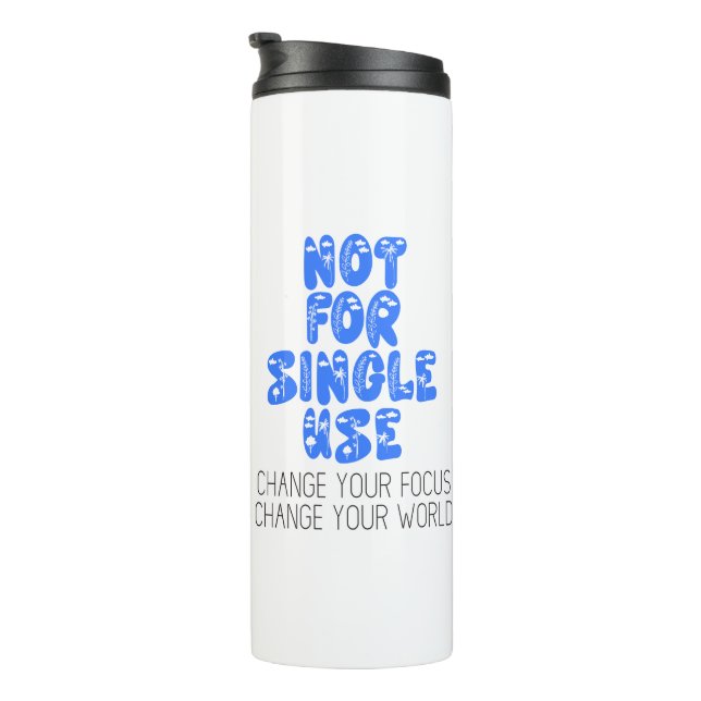 🌍 Non À Usage Unique | Bouteille D'Eco-Inspiré (Tourné sur la droite)