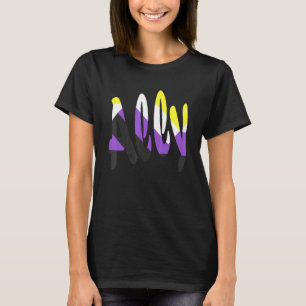 Non binary Ally Non binary Rights Non binary Flag  T-Shirt