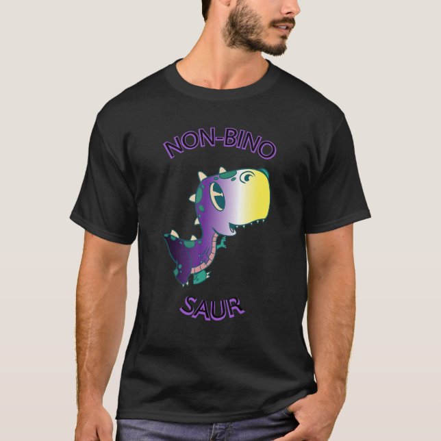 Non Binary Gender Non Binary Flag 1 T-Shirt (Front)