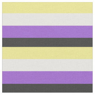 Non-Binary Pride flag Fabric