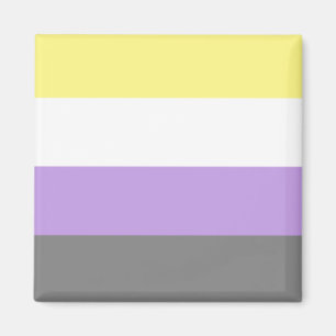 Non-Binary Pride Flag Magnet