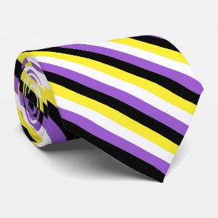 Non Binary Pride Flag Tie