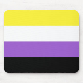 Non Binary Pride Mouse Pad